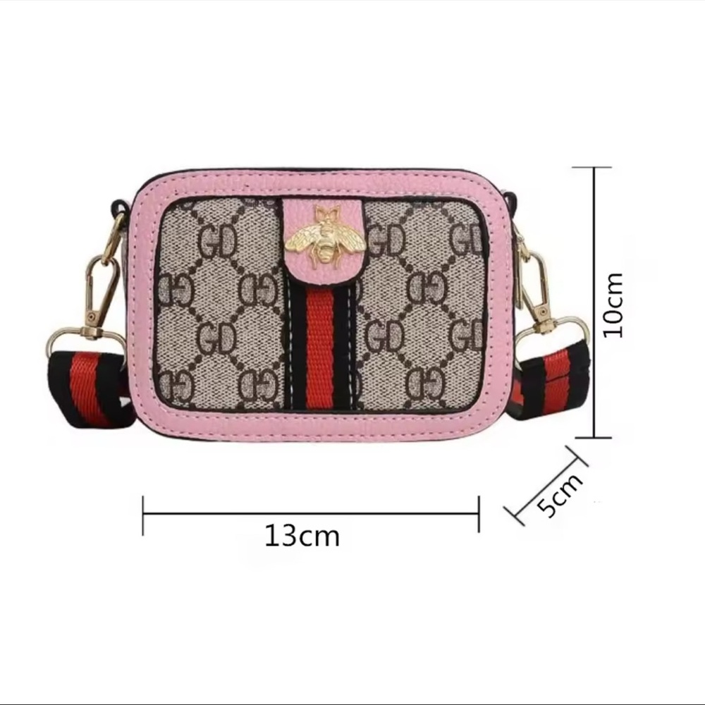 Kids Stylish Brown and Black Crossbody Bag - Picture 5 of 6